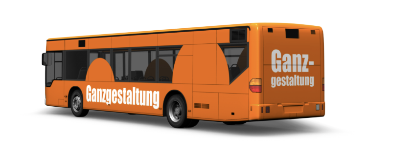 Normalbus Ganzgestaltung mit Fenster