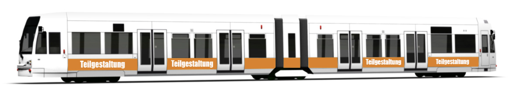 Straßenbahn Teilgestaltung