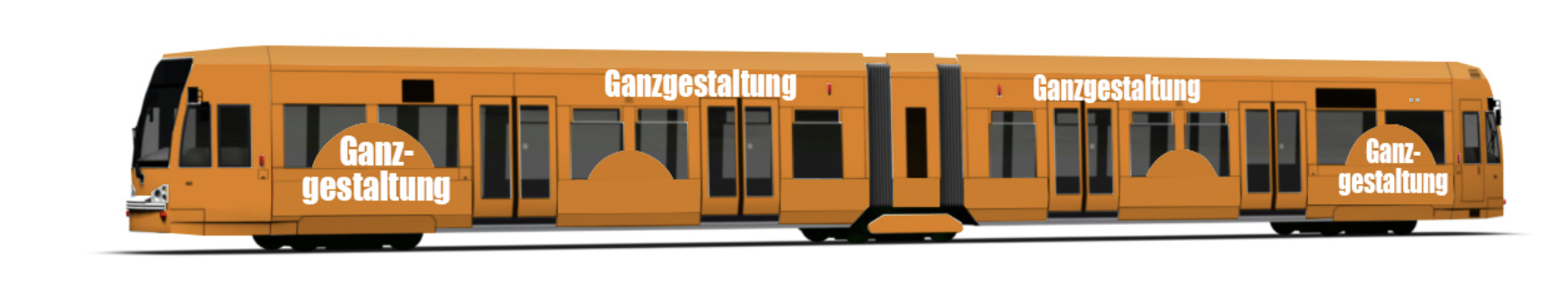 Straßenbahn Ganzgestaltung